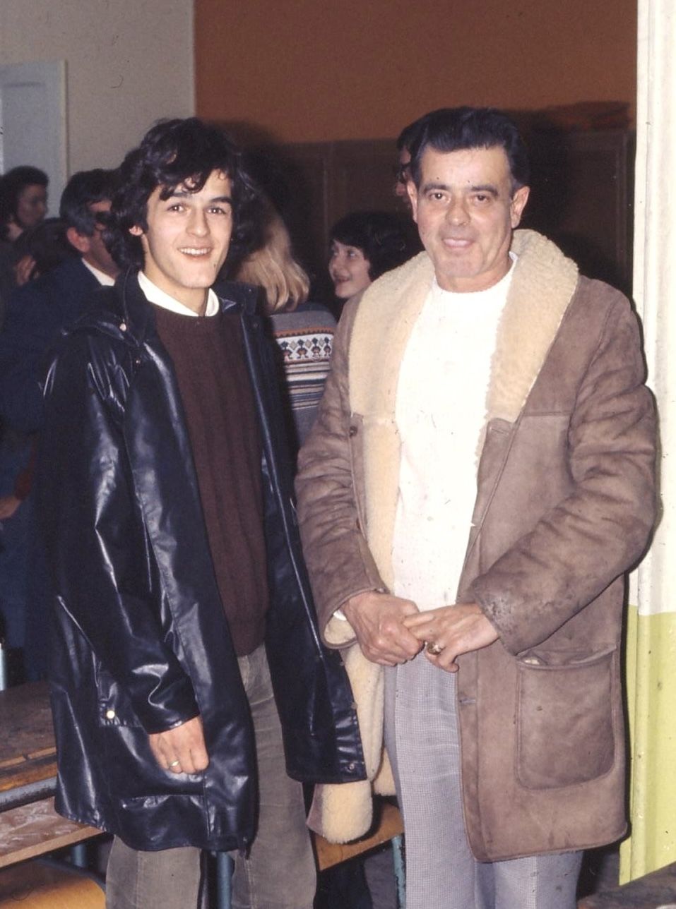 Jean Grunberger avec Maitre Bernard Ouchard